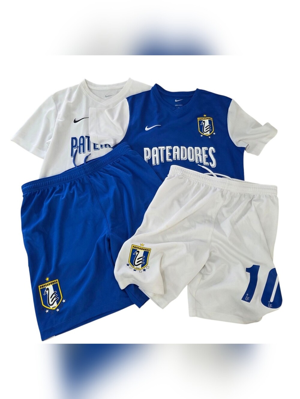 Nike Pateadores Blue & White Soccer Kit
